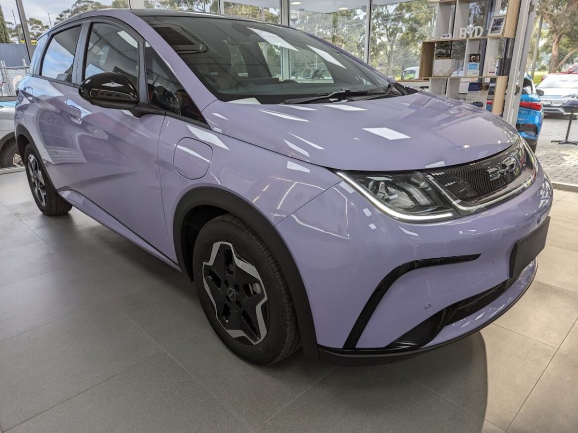 BYD Experience Centre Dolphin Front Melbourne
