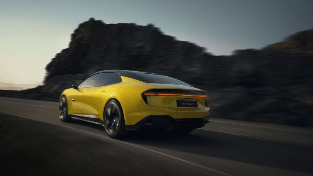 2024 Lotus Emeya electric GT hypercar Rear