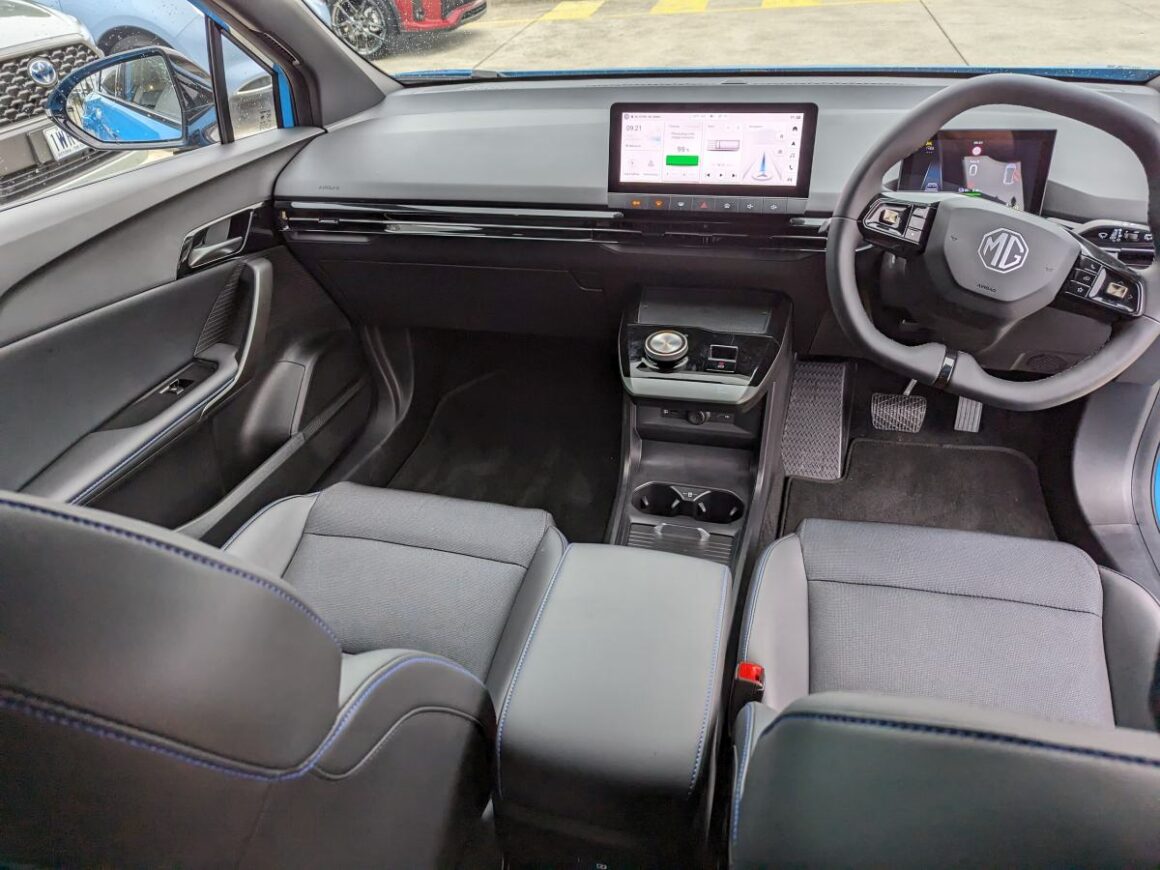 MG4 Exterior Test Drive Inside Riz Akhtar