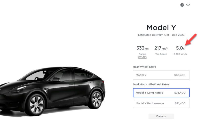 Tesla Model Y Long Range gets acceleration boost, at a price