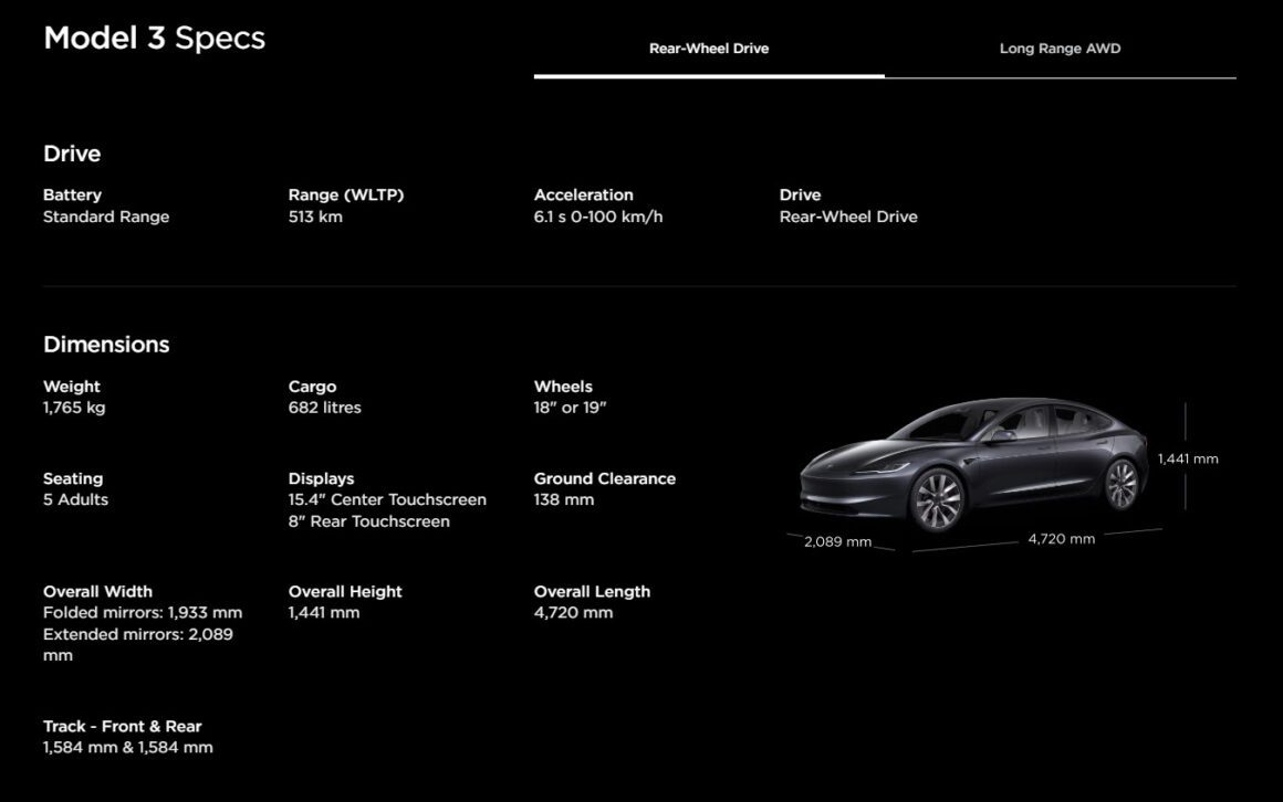 Tesla unveils long awaited Model 3 upgrade: It's got buttons, and it costs  more