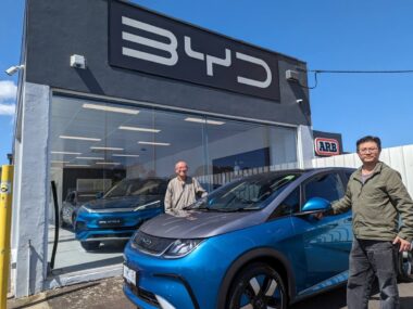 BYD Dolphin Delivery Brighton 2023 Riz Akhtar