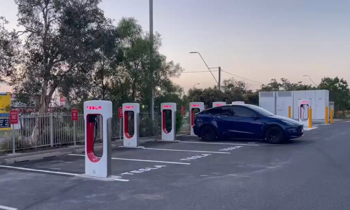 Tesla opens Australia's most northern Supercharger site, with room for