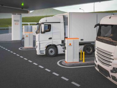 Kempower 1.2 Megawatt truck charging station