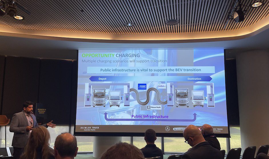 Head of Regulatory Affairs and Emerging Mobility SalesDaimler Trucks Romesh Rodrigo at Truck Show X