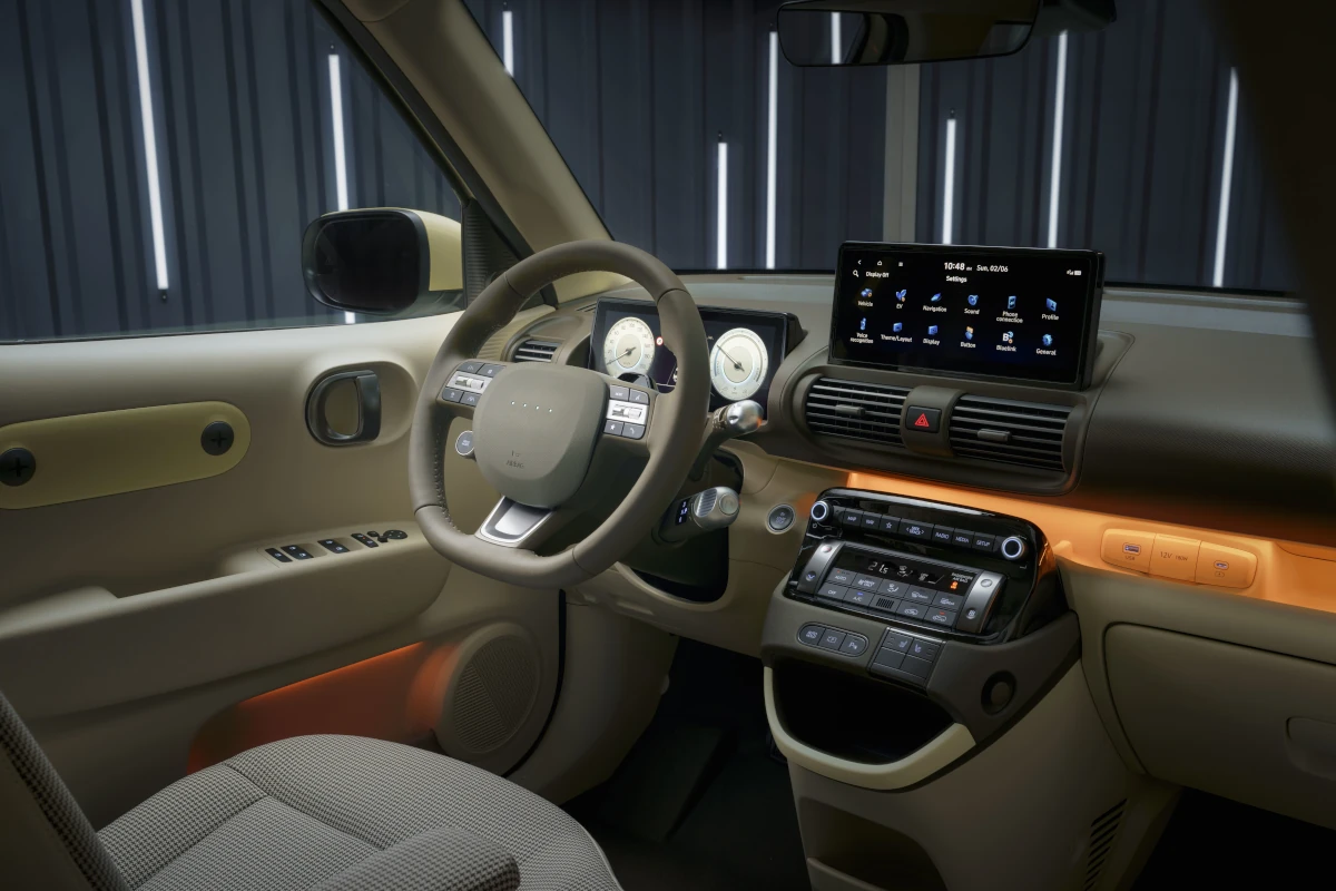 Hyundai Inster interior. Source: Hyundai