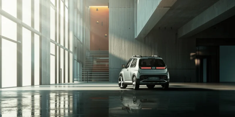 Rear view of the Hyundai Inster. Source: Hyundai