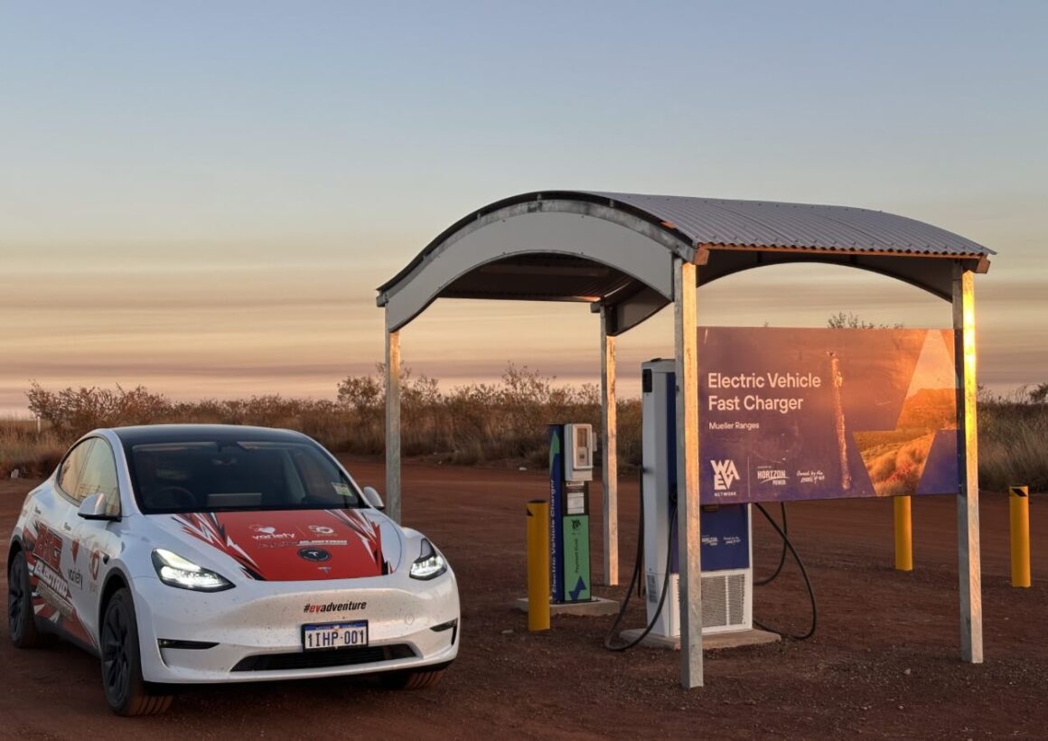 Variety EV charging outback