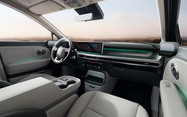Hyundai IONIQ 9 front row. Source: Hyundai