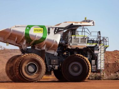 fortescue electric haul truck