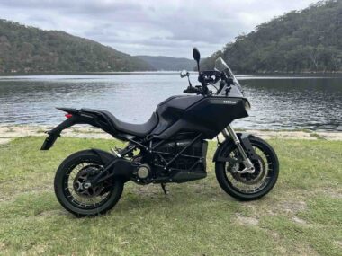 Zero electric motorbike