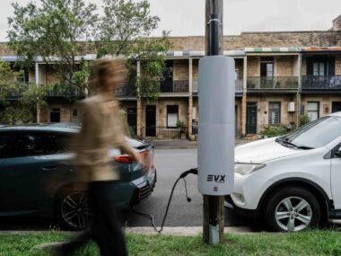 Eva kerbside charging