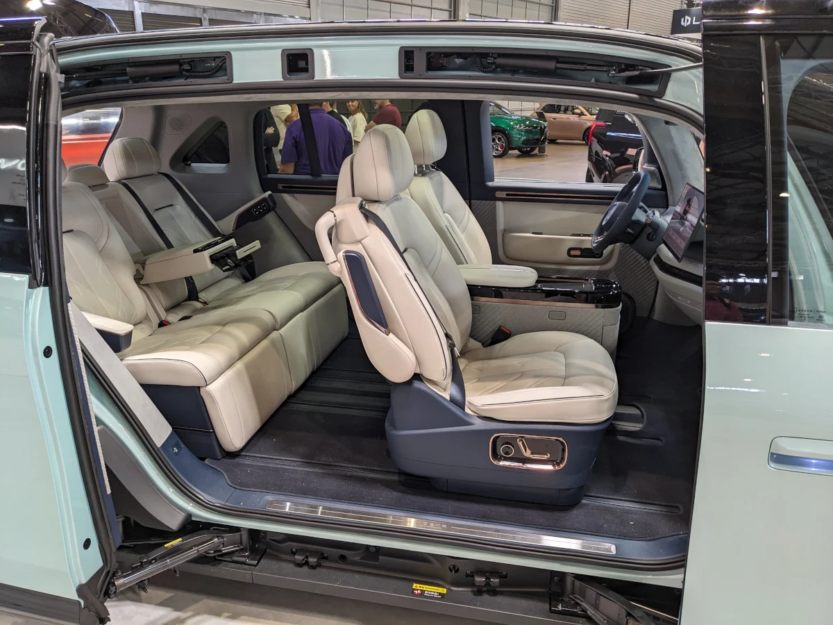 The Zeekr Mix interior is extremely comfortable and versatile. Image: Tim Eden