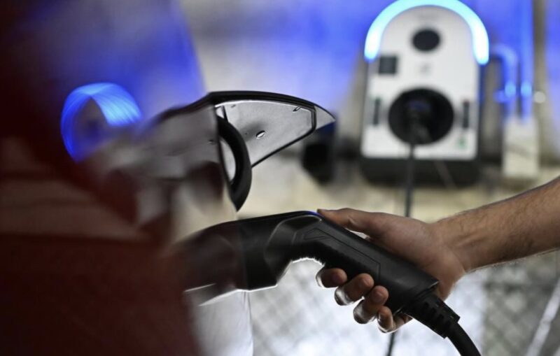 EV home charging photo charger