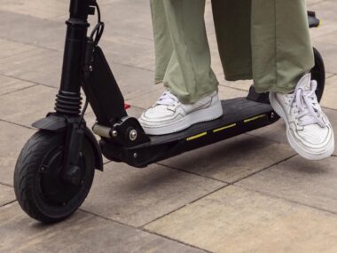 e-scooter woman