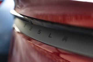 model y rear close up