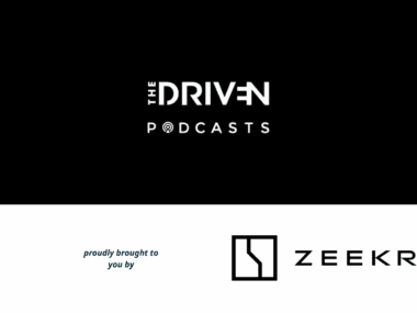 The driven podcast cover zeekr