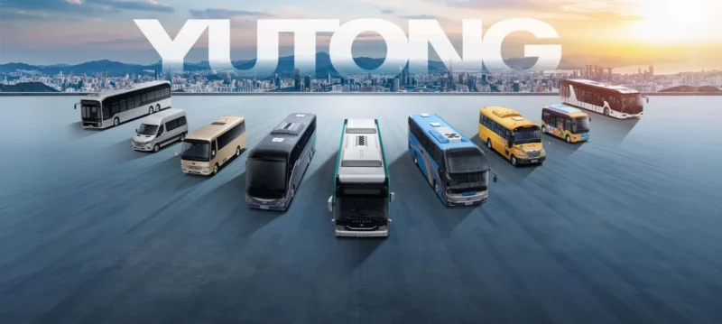 Yutong bus and coach product lineup. Source: Yutong