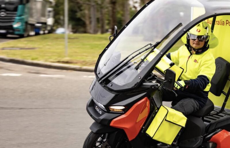australia post electric bike