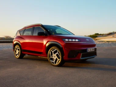 Hyundai Elexio Elite in Dragon Red. Source: Hyundai Australia
