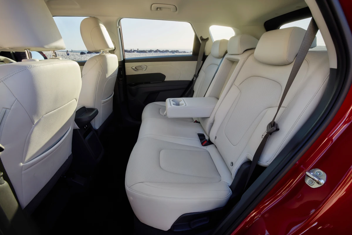 Rear seats in the Hyundai Elexio Elite. Source: Hyundai Australia