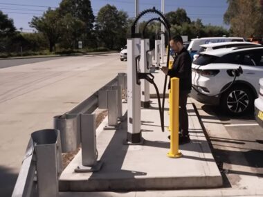 ABC 7.30 report, ev charging