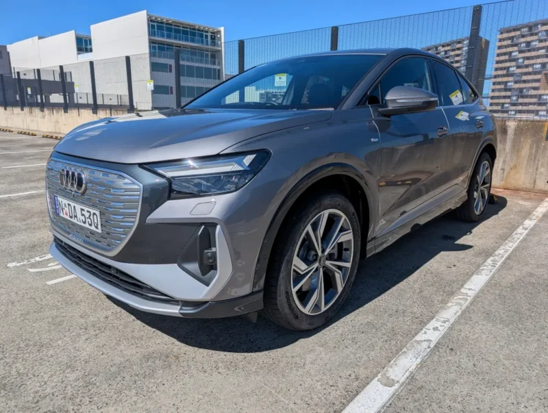Audi Q4 e-tron 45 Sportback. Source: Tim Eden