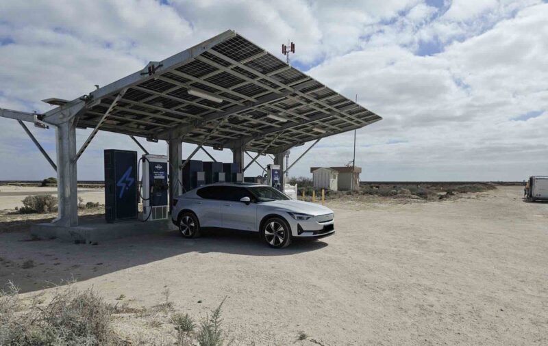 SA’s Nullarbor NRMA EV charging site courtesy of Plugshare
