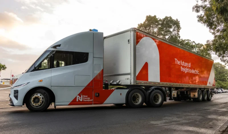 New Energy Transport Windrose electric truck. Source: New Energy Transport