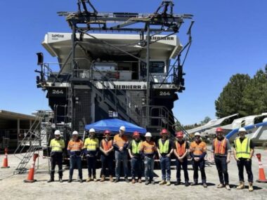 Liebherr electric truck