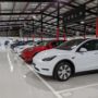 Tesla Mulgrave Nov 2022 Vehicles Parked